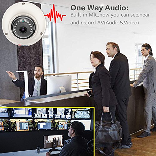 Ctronics-150-Wide-ViewIP-Camera-WIFI-Wireless-Security-Camera-Surveillance-Dome-Camera-VandalproofAudioHD-720PNight-VisionMotion-DetectEmail-AlertPCPhoneTabletCMS-Remote16G-SD-Included