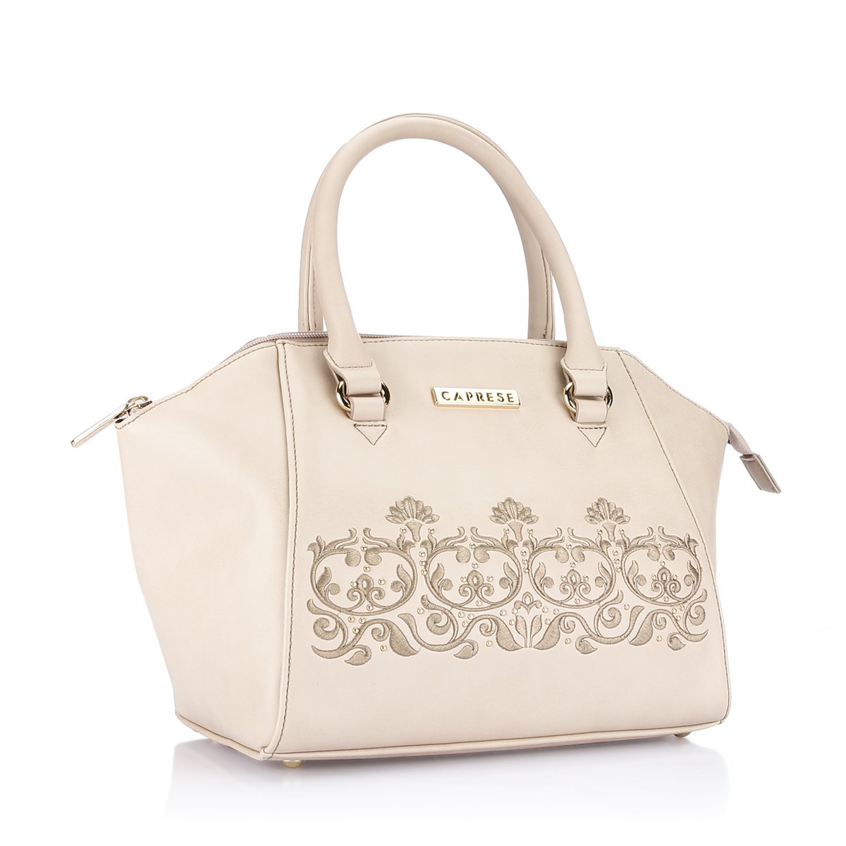 caprese women's satchel (natural)