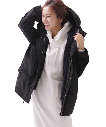 Amazon ナノ ユニバース Nano Universe ボアベスト付マウンテン