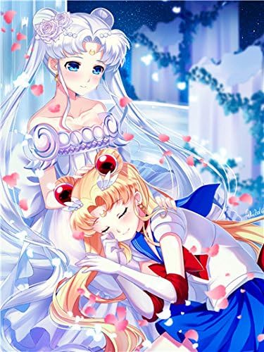 150x200cm Anime Sailor Moon Characters Tsukino Usagi Bed Sheet Blanket Duvet Cover Bedspread Quilt Cover Bedding Bag (W3, Duvet Cover)