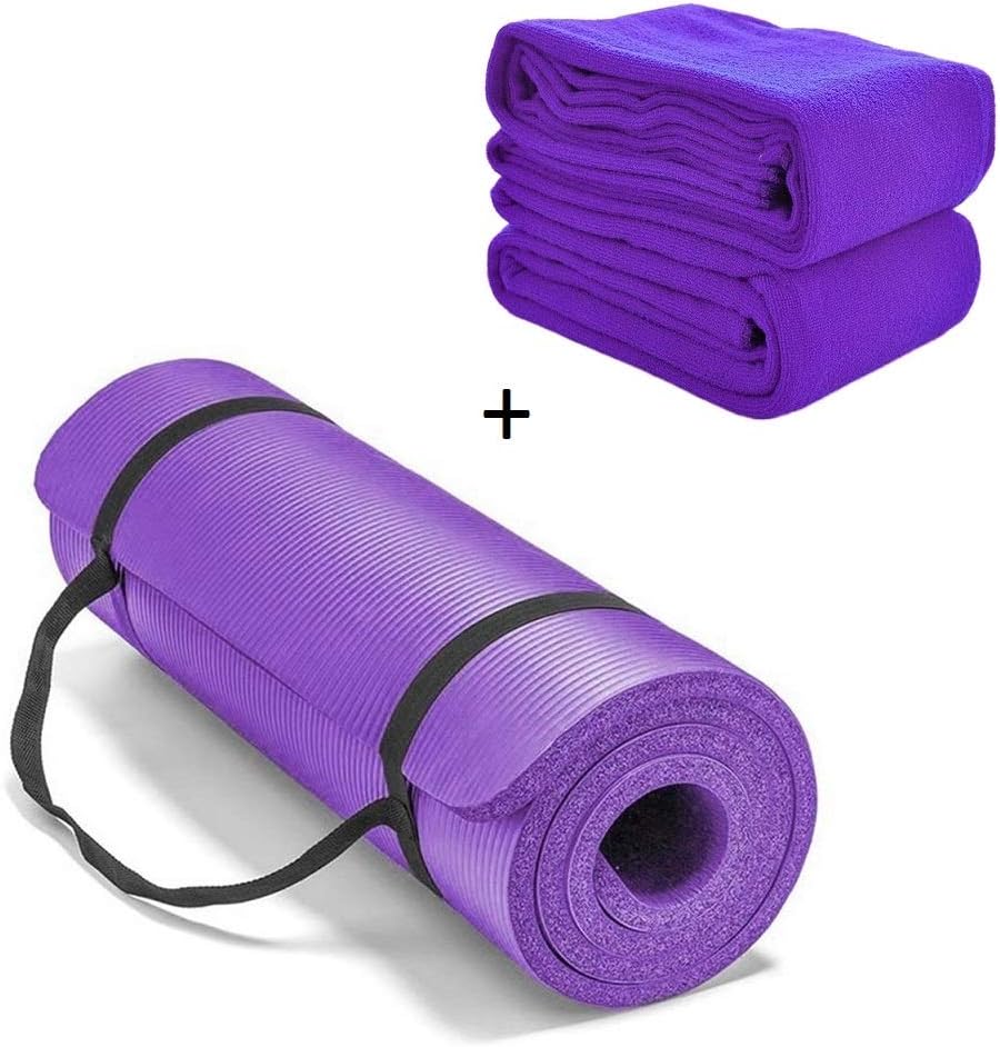 CXZC Esterilla para Yoga, de Yoga, Multiusos, Alta Densidad