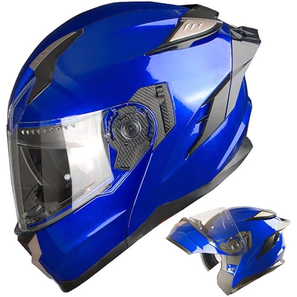 Casco Para Moto Hombre Casco De Moto Bluetooth VVPEC Jet
