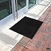 Iron Forge Tools Heavy Duty Fingertip Scraper Entrance Mat - 24 Inch by 32 Inch - Rubber Outdoor Sanitizing Floor Rug