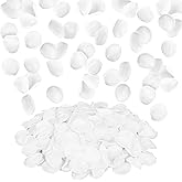 Suream White Silk Flower Petals, 300 Pcs Flower Girl Scatter Petals for Wedding Decorations, Table Centerpieces Party Bridal Showers Birthday Wedding Ceremony Decor