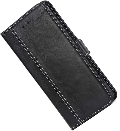 Funda para HUAWEI Honor 10,Carcasa de cuero de PU retro y TPU Cubierta