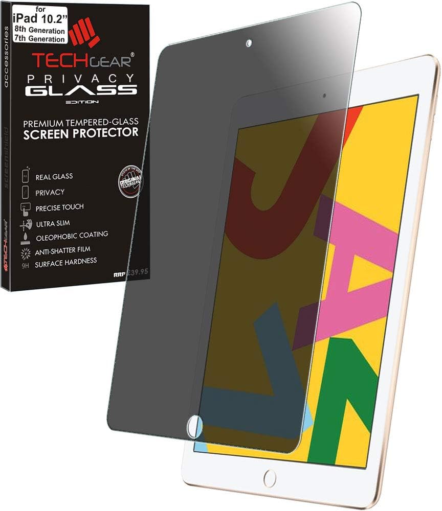 TECHGEAR Anti Spy Screen Protector for iPad 10.2" 2021 2020 2019