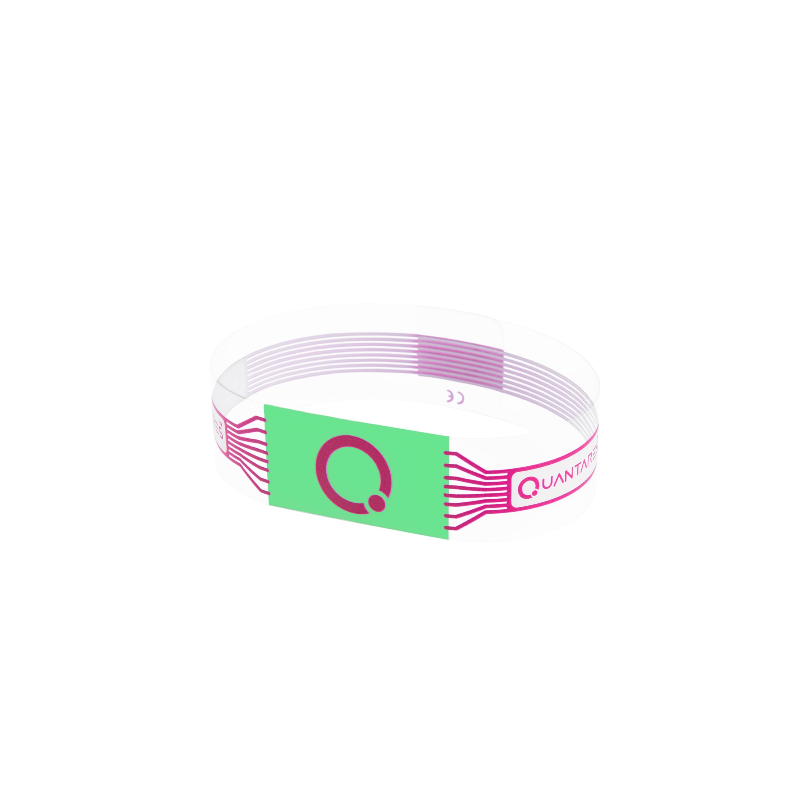 Quantares Bracelet Life 2.0 - Postural Rebalancing Device, Duration 4 Months (Magenta)