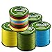 Handing Braided Fishing Line 8 Strands Super Strong PE Fishing Line for Saltwater and Fresh Water Surf Fishing 500m/547yd 18-96lb Fishing Tackle