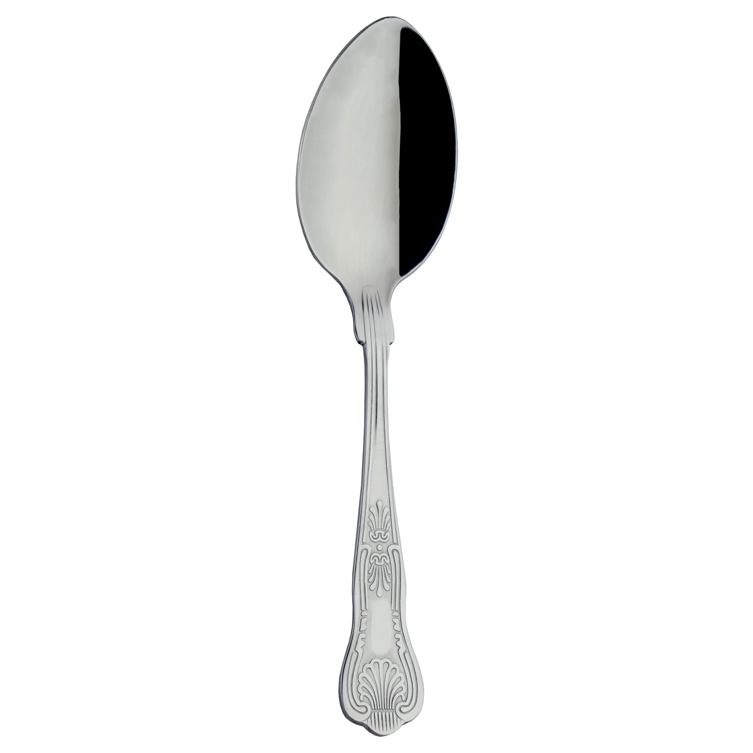 Grunwerg Kings Dessert Spoons DSKGR, 18/0 Stainless Steel, Set of 12