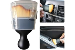 LCWYORH Car Detailing Brush Car Interior Cleaning Brush, Soft Bristle Auto Removal Dust Collectors, Car Accessories Interior Cleaning Tool Essentials Supplies for Dashboard, Leather, Air Vents