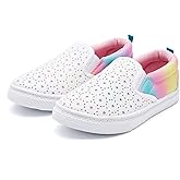 K KomForme Kids Shoes Toddlers Canvas Sneakers Slip on Walking Tennis Shoes for Boys Girls(Toddler/Little Kids/Big Kids)