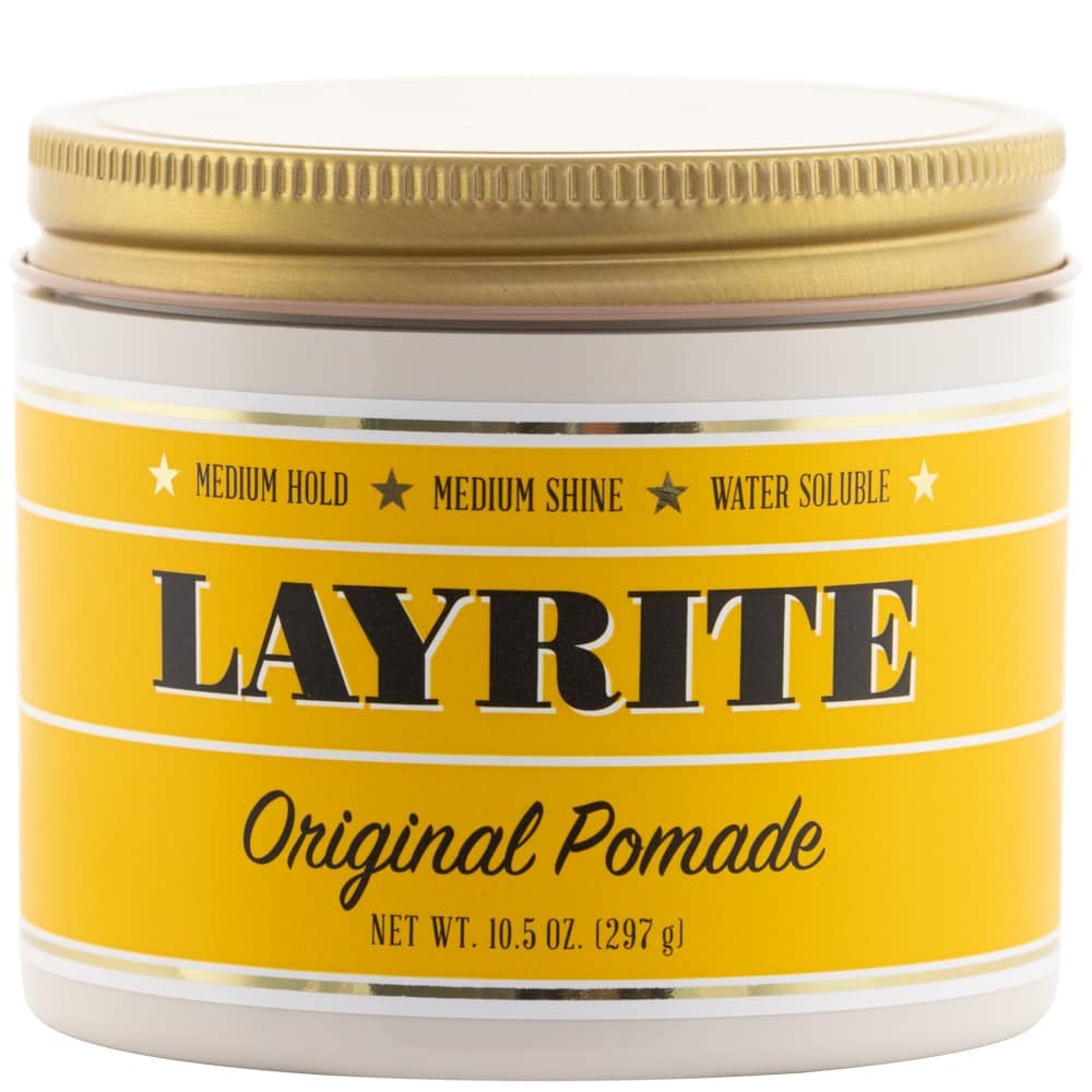 Layrite Original Pomade 297g | Medium Hold | Water Soluble | Medium Shine