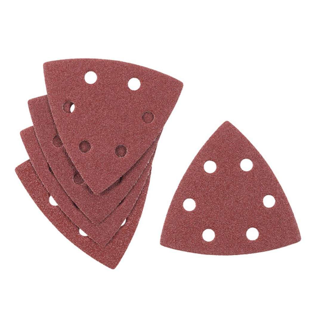 5 Hojas de lija. Grano 80.