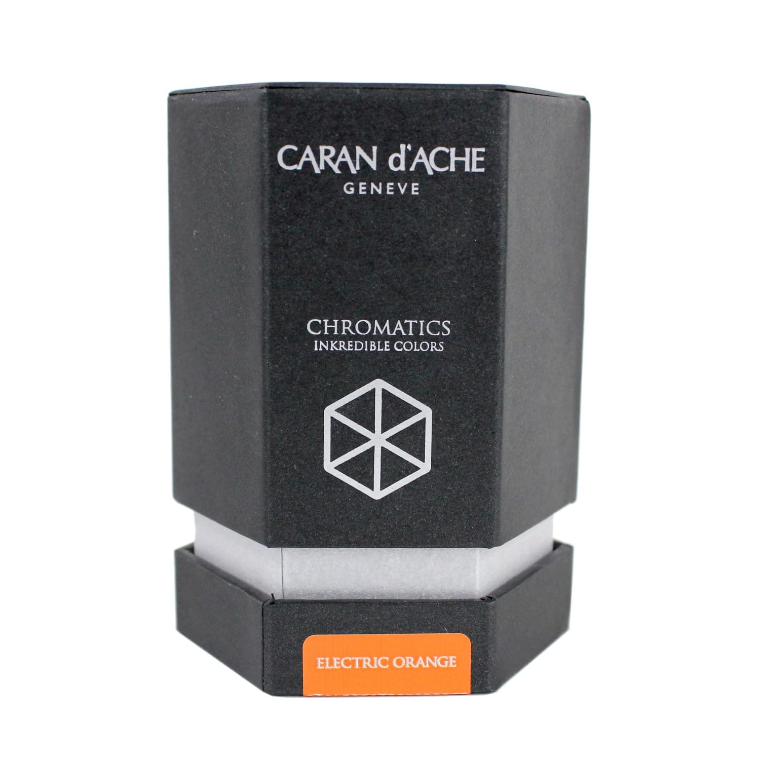 Caran d'Ache 50ml Chromatics Ink Bottle - Electric Orange