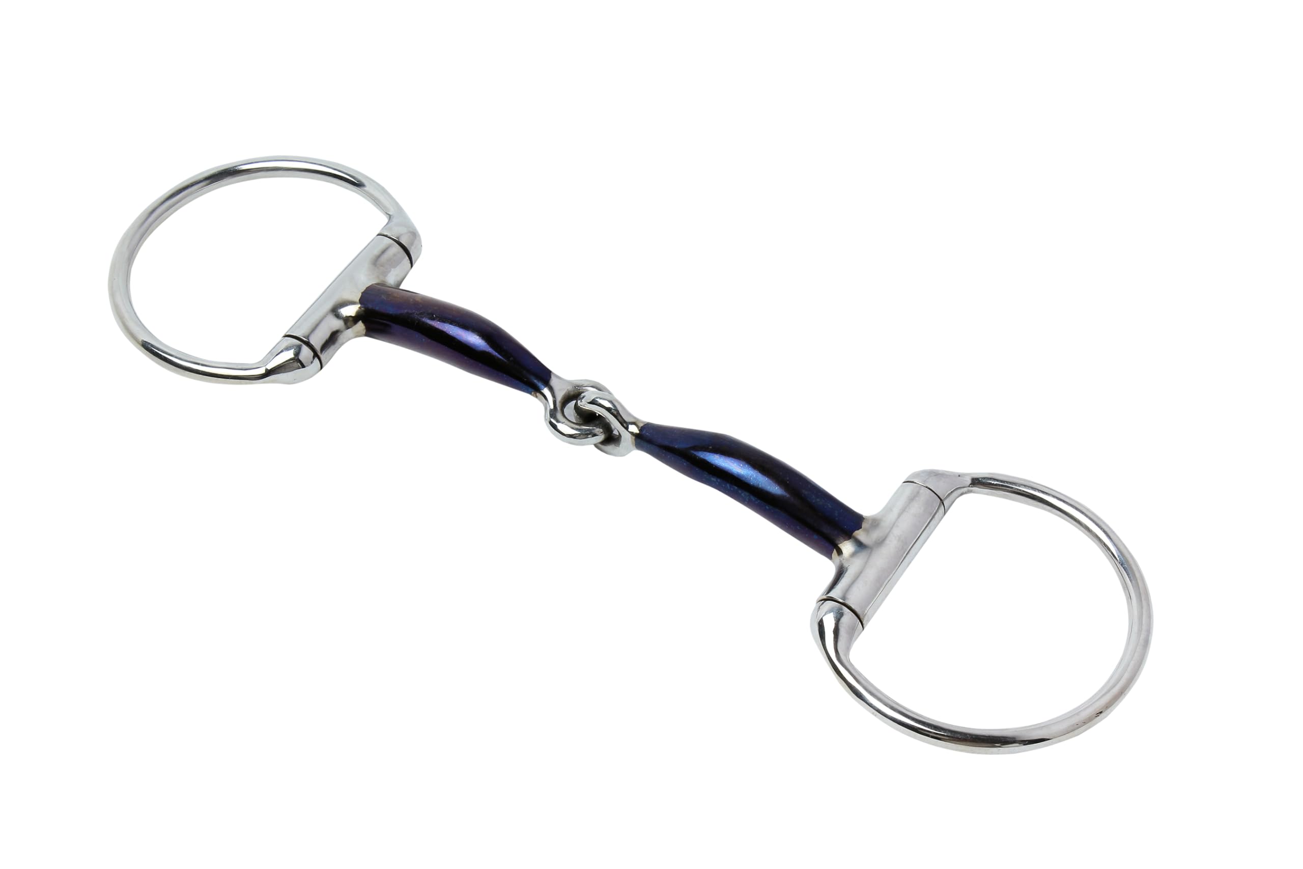 Huxlay Bros Sweet Iron Jointed Eggbutt Snaffle Bit, 3056 (5.5 inch)