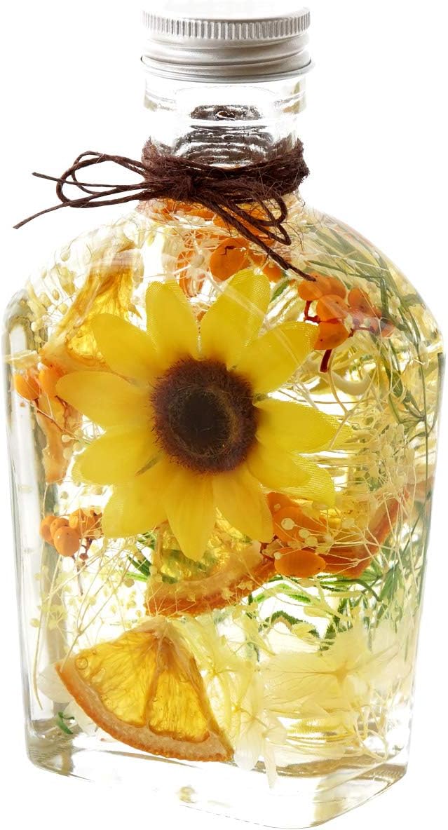 花まりか ひまわり ハーバリウム