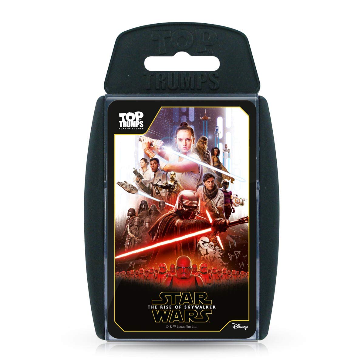 Top Trumps Star Wars Episode IX The Rise of Skywalker Specials Card Game, Play with Chewbacca, Rey, General Hux and Kylo Ren, Educational for 2 plus players makes a great gift for ages 6 plus