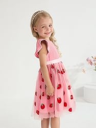 Sinhoon Toddler Girl Tulle Dress Summer Ruffle