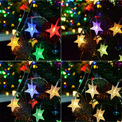 Abkshine-25Ft-50LEDs-Battery-Powered-Star-Fairy-Lights-8-Modes-Warm-White-Color-Changing-LED-Star-String-Lights-for-Wedding-Christmas-Birthday-Halloween-Mother-Day