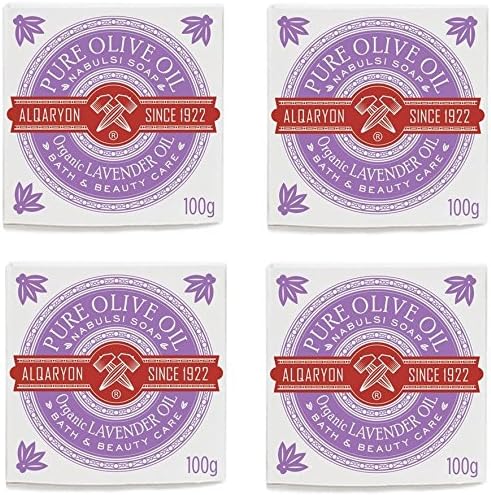 Bulk Pack 16x100g: Pure Organic Lavender and Olive Oil Soap, Bath &amp; Body Wash