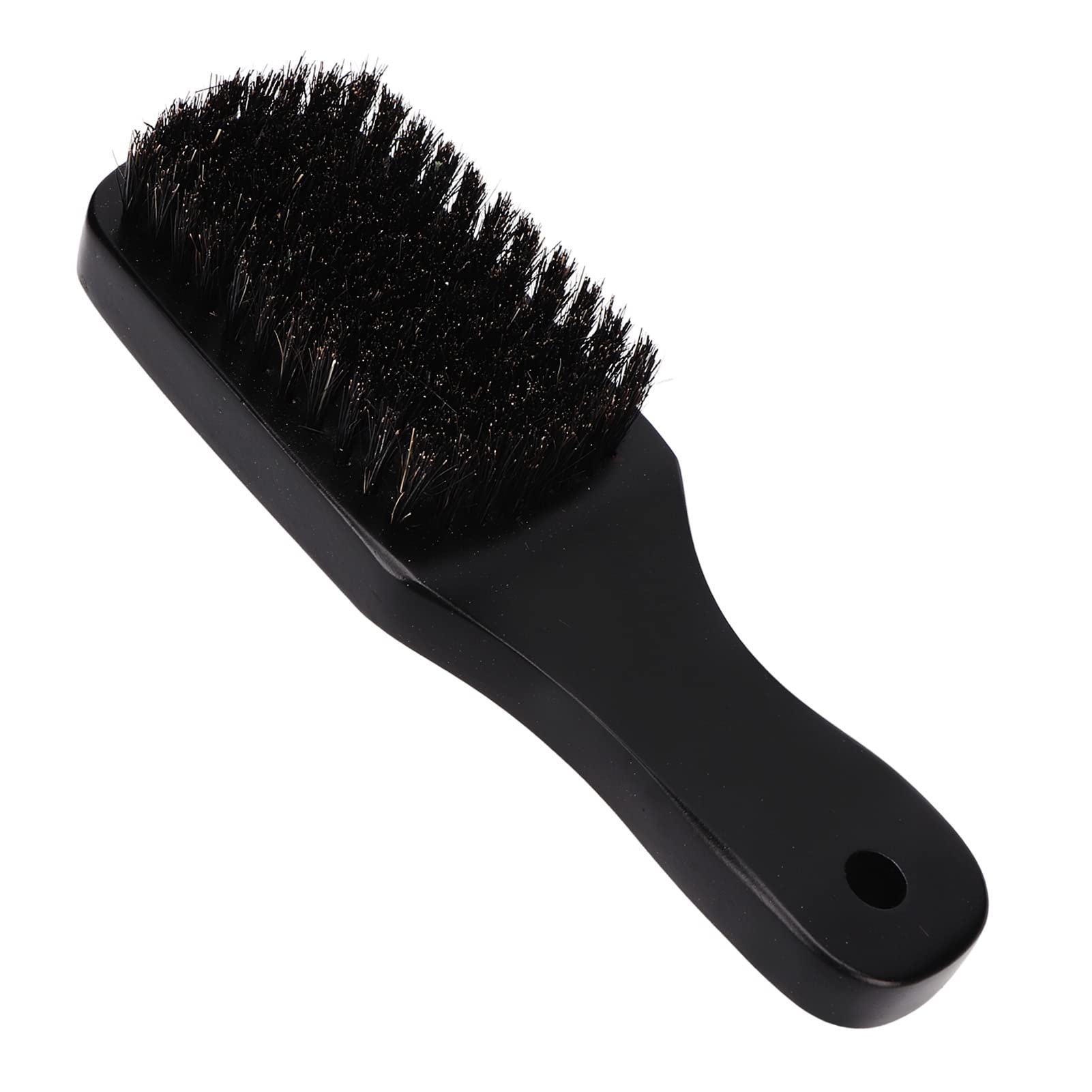 Beard Brush, Soft Boar Bristle Beard Brush Wooden Beard Comb, Beard Comb with Wooden Handle Combing Beard Hair, Removing Debris, Beard Grooming Brush for Home, Hair Salon, Travelling