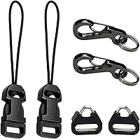 Camera Quick Release Strap QD Loops Clips Connectors Buckles Connect Adapter,Triangle Split Round Strap Lugs Rings Compatible