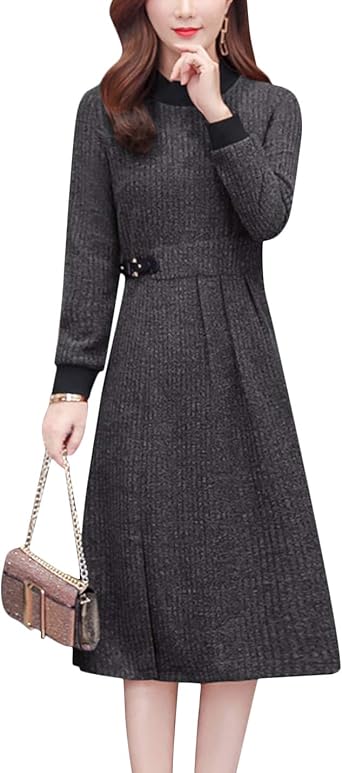 below the knee sweater dresses