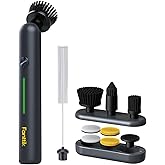 Fanttik G9 Nano Electric Spin Scrubber, Cordless Power Grout Brush, Type-C Fast Charging with LED Power Display, IPX7 Waterpr