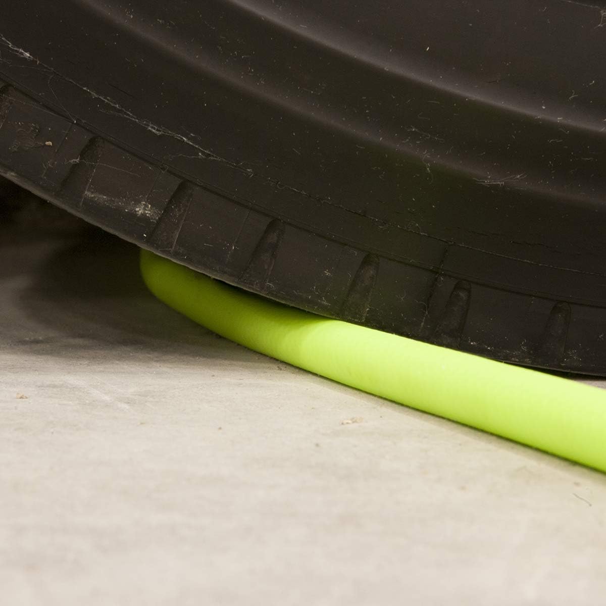 Flexzilla HFZ1450YW2 1/4" (inches) x 50' (feet) Air Hose, 50 ft, MNPT Fittings, Heavy Duty, Lightweight, Hybrid, ZillaGreen-HFZ1450YW2, 1/4" (inches) x 50' (feet): Automotive