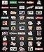 Hayder Stickers Pack Vinyl Decal Random Styles for Skateboard Macbook Luggage Laptop Suitcase iPhone Bicycle 50 PCS