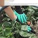 Garden Genie Gloves by Crocoin 2 pack with Fingertips Claws on each Hand, for Digging and Planting, for Right-handers & Left-handers, for Women & Men
