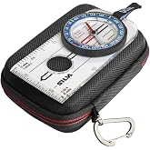 Maoershan Hard Travel Compass Carrying Case Compatible with SUUNTO MC-3/A-30/A-10 Navigator Compass(Case Only