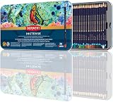 Derwent Inktense Permanent Watercolour Pencils Set of 36 in Tin 4mm Core