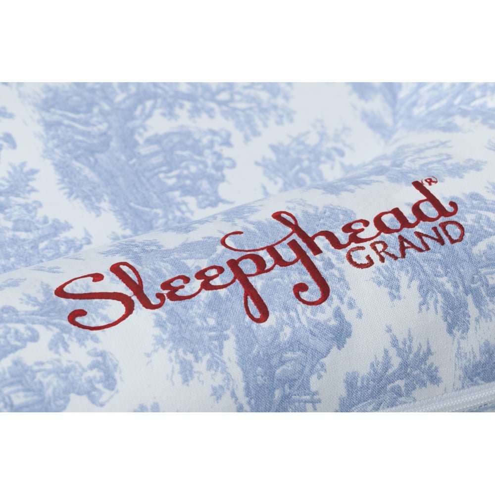 Sleepyhead Grand Baby Pod Replacement Cover Toile de Jouy - Dusty Blue