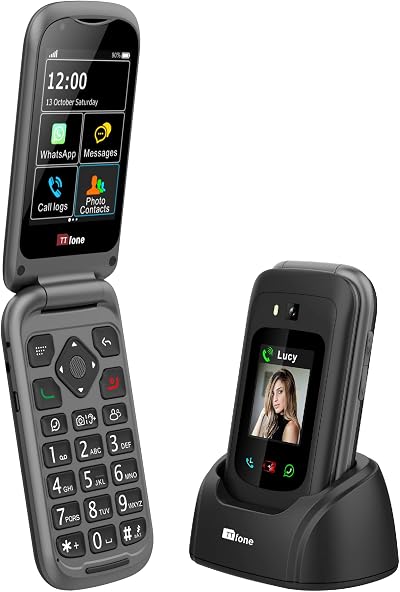 TTfone TT970 4G Senior Phone Big Button Flip Unlocked 8MP Camera
