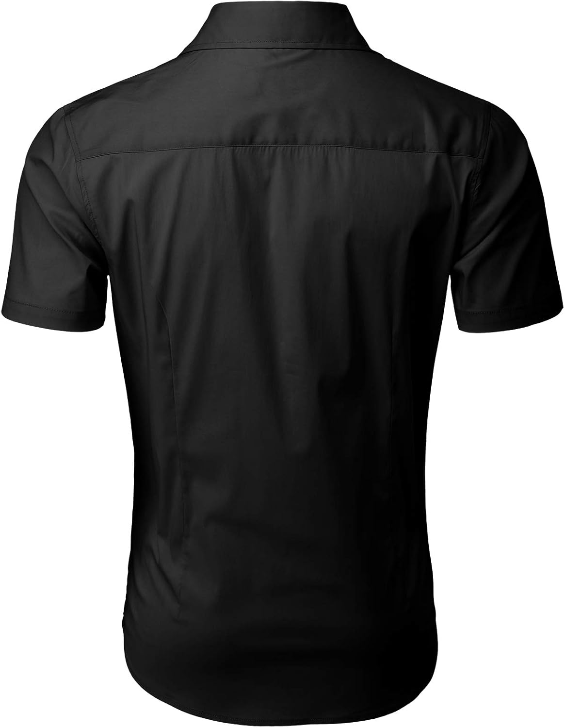 H2H Mens Dress Slim Fit Shirts Short Sleeve Business Shirts Basic Designed Breathable at  Men’s Clothing store