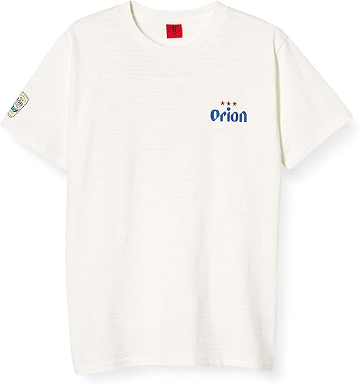 Amazon フォーカート オリオンビール シーサー 白 酒造メーカーコラボtシャツ 沖縄 酒造メーカーコラボtシャツ メンズ Tシャツ カットソー 通販