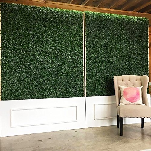 Synturfmats Faux Artificial Boxwood Hedge Panels Indoor/Outdoor Privacy