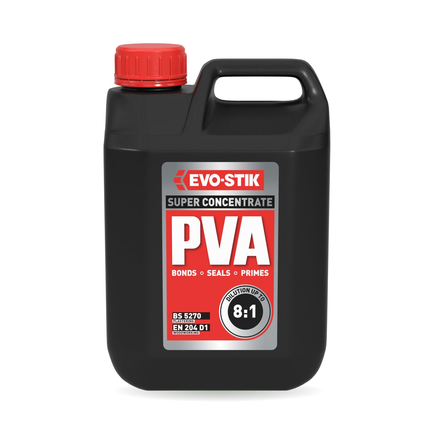 EVO-STIK Super Concentrate PVA 5L - Professional Performance - Bonds, Seals and Primes