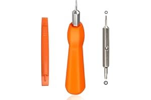 HAO HELPER Ring Screwdriver Bit Set for Battery and Wifi Access - Fits All Ring Video Doorbell Models (Orange)
