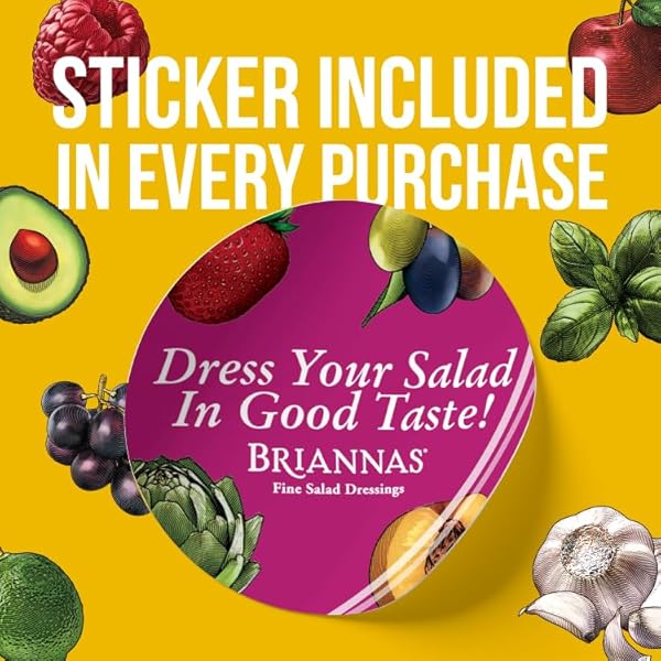 BRIANNAS – HOME STYLE BLUSH WINE VINAIGRETTE DRESSING – FINE SALAD DRESSING MADE WITH PREMIUM INGREDIENTS – GLUTEN FREE, KOSHER, & VEGAN – 12 OZ. BOTTLE