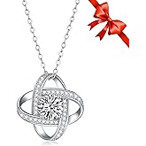 ROVLET Necklace Jewelry for Women, 925 Sterling Silver Star Necklace, Perfect Valentines Day Gifts for Her, Birthday Gifts for Women, Jewelry Thoughtful for Wife or Mom.