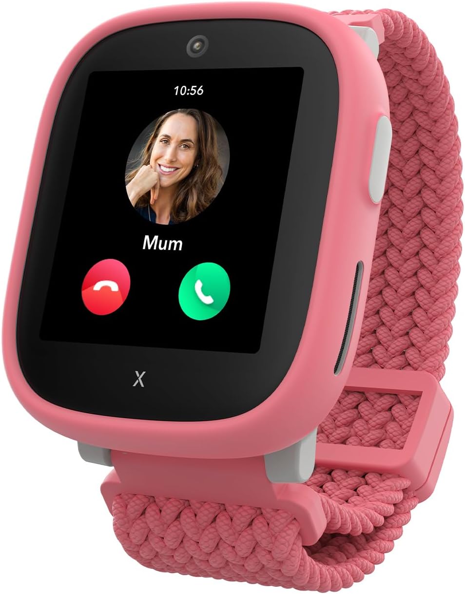 XPLORA X6 Play Kids Smartwatch Phone 4G GPS SOS Camera School Mode Pink