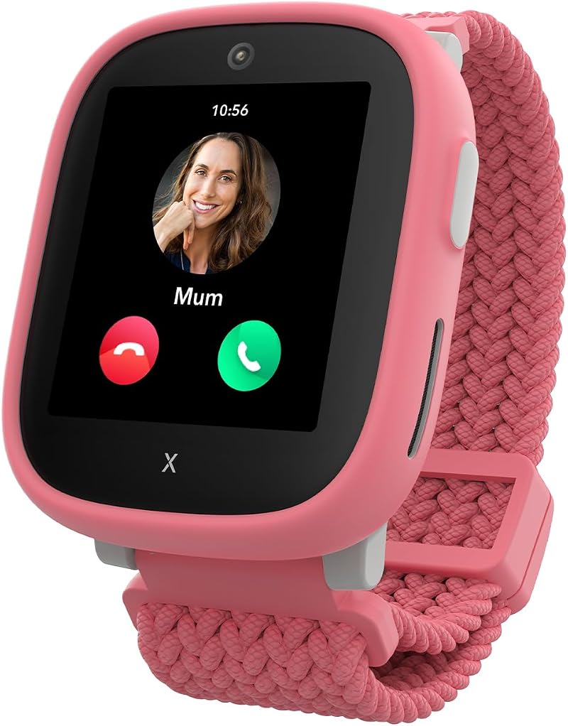 XPLORA X6 Play Kids Smartwatch Phone 4G GPS SOS Camera School Mode Pink