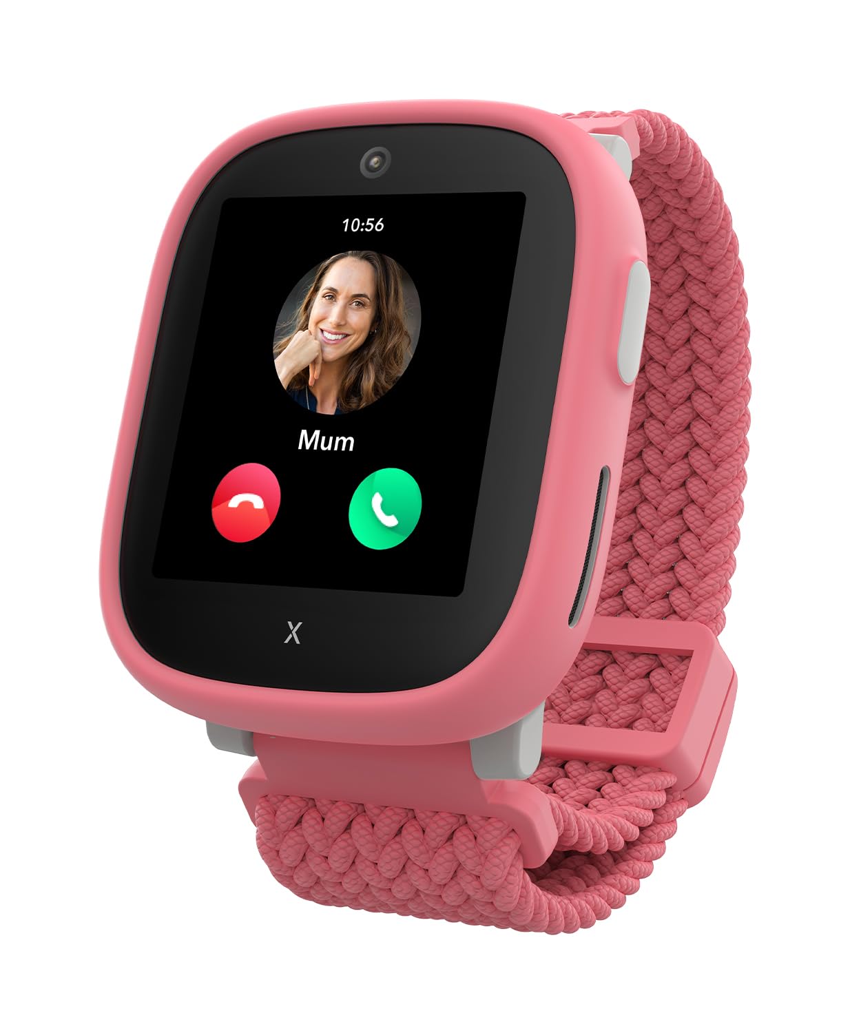 XPLORA X6 Play - Watch Phone for Children (4G) - Calls, Messages, Kids School Mode, SOS Function, GPS Location, Camera and Pedometer - Including 3 months free subscription (PINK)