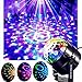 Party Lights Disco Ball Projector Stage Crystal Lamp 7 Modes Patterns with Remote for Holidays, Home Party,Bar,DJ,KTV,Birthday (3 Colors)
