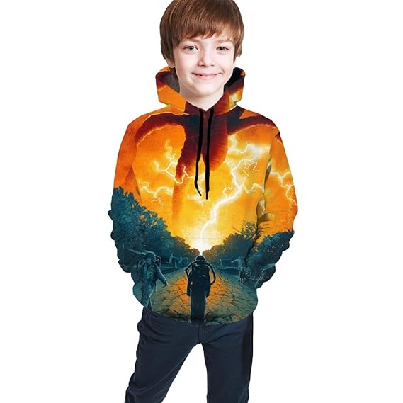 stranger things pullover hoodie