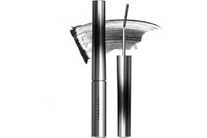 JUDYDOLL 3D Curling Eyelash Iron Mascara -Waterproof, Volumizing and Lengthening, Smudge-Proof, Clump-Free, Ultra Fine, Black & Brown Tubing Mascara, Classic & Upgraded Edition, Suitable for all Types