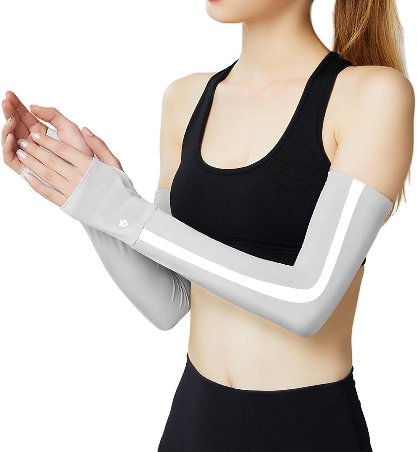 PTHAHNIL CAMO Cooling Arm Sleeves for Men Women Sports Arm Covers UV