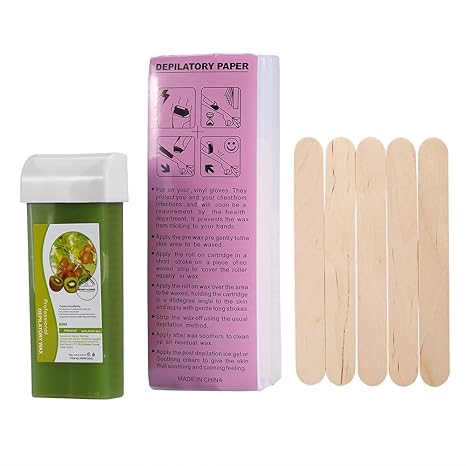 Filfeel Kiwi 12types Depilatory Hair Removal Set 100g Wax